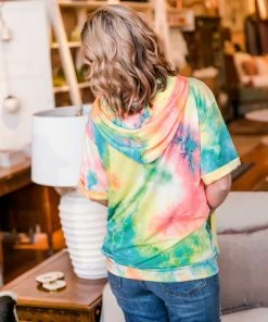 No Ship Drop Ship Disco Life Tie Dye Sweatshirt