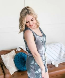 No Ship Drop Ship Clearly The Winner Tie Dye Romper