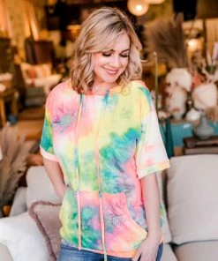 No Ship Drop Ship Disco Life Tie Dye Sweatshirt