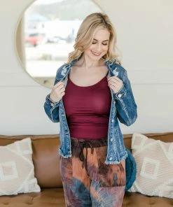 No Ship Drop Ship Oh Cami, My Cami In Wine Apparel