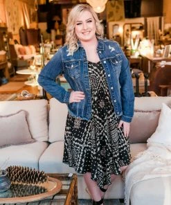 No Ship Drop Ship Best Friends For Life Denim Jacket Tops