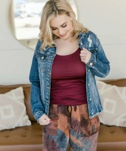 No Ship Drop Ship Oh Cami, My Cami In Wine Apparel