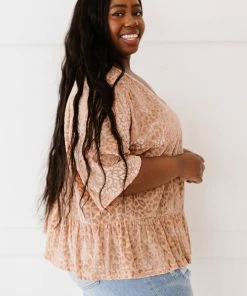 Trendsi Apparel Cheers To You Leopard Burnout Top 14 Trendsi Apparel Cheers To You Leopard Burnout Top