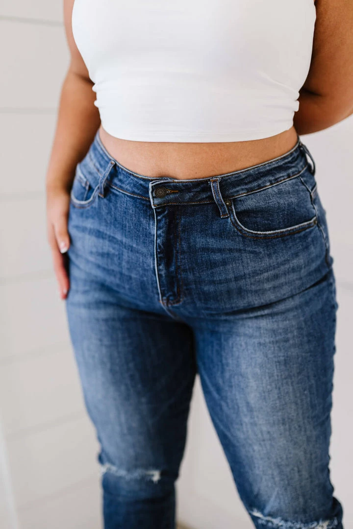 Trendsi RISEN Amber High-Waisted Distressed Skinny Jeans (GHG-1) GHG- Shop Singles 10 Trendsi RISEN Amber High-Waisted Distressed Skinny Jeans (GHG-1) GHG- Shop Singles