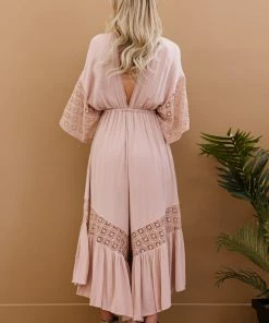 Trendsi Isn't She Lovely Lace Detail Jumpsuit