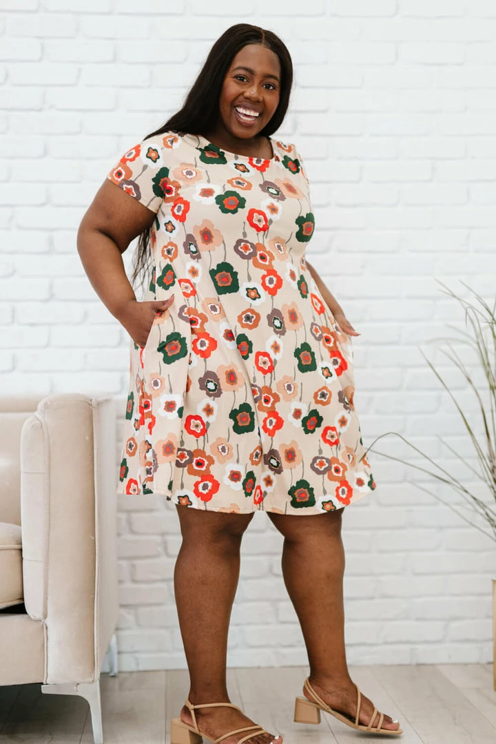 Trendsi Flower Market Floral Dress With Pockets (GHG-S) GHG- Shop Singles 4 Trendsi Flower Market Floral Dress With Pockets (GHG-S) GHG- Shop Singles