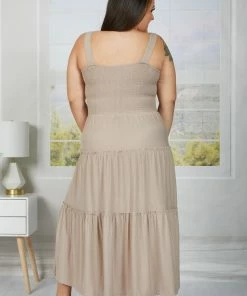 Trendsi Sweet Charisma Smocked Maxi Dress