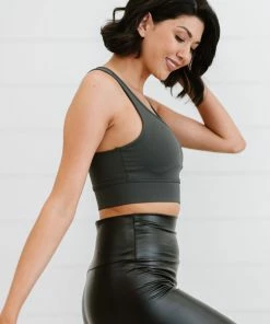 Trendsi Loads Of Potential Padded Sports Bra (GHG-3X)