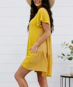 Trendsi Apparel Greater Good Half-Button Mini Dress 22 Trendsi Apparel Greater Good Half-Button Mini Dress