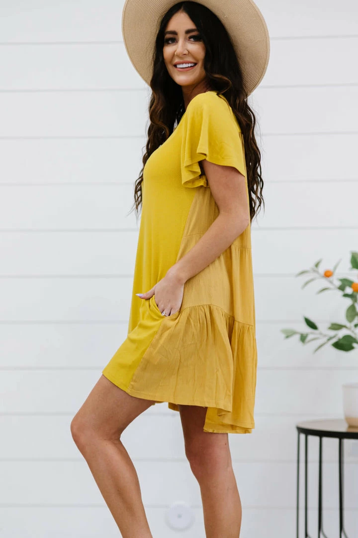 Trendsi Apparel Greater Good Half-Button Mini Dress 11 Trendsi Apparel Greater Good Half-Button Mini Dress