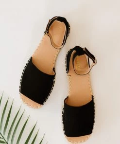 Trendsi Walking By Peep-Toe Espadrilles In Black Apparel 10 Trendsi Walking By Peep-Toe Espadrilles In Black Apparel