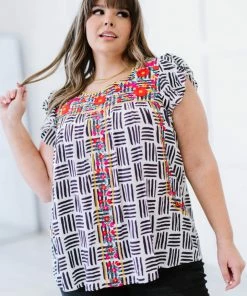 Trendsi Love Expert Embroidered Printed Blouse 17 Trendsi Love Expert Embroidered Printed Blouse