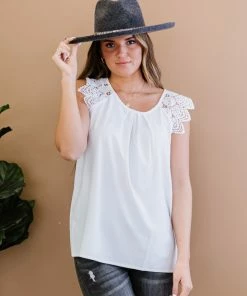 Trendsi Apparel Embrace Yourself Lace Sleeve Blouse