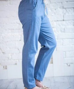 Active Basic Finders Keepers Lenen Draw String Pants