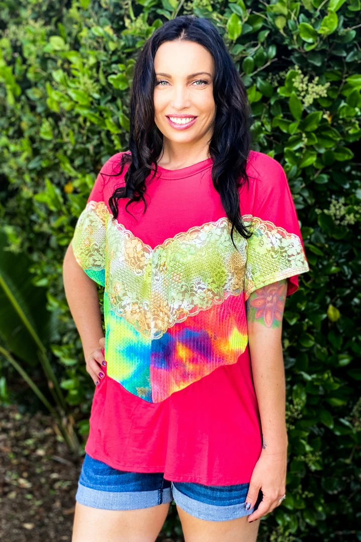 Boutique Simplified Against All Odds Chevron Tunic 2 Boutique Simplified Against All Odds Chevron Tunic