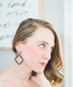 Andrea Bijoux Hoop Drop Earring