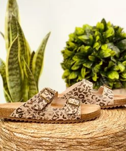 Very G Aries Sandal In Taupe Apparel