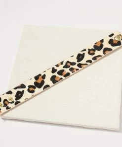 Avenue Zoe Tan Animal Print Calf Hair Bracelet Apparel