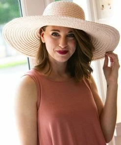 Avenue Zoe Apparel Faux Suede Tie Tassel Fedora Hat