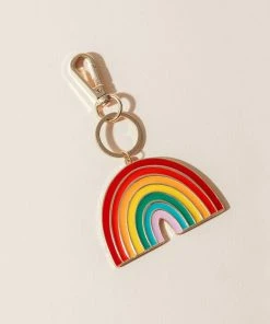 Avenue Zoe Rainbow Charm Key Chain