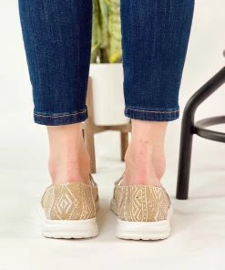 Gypsy Jazz Aztec Sneaker In Natural