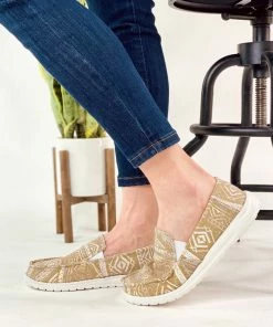 Gypsy Jazz Aztec Sneaker In Natural