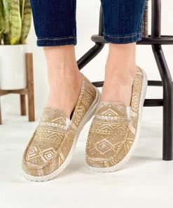 Gypsy Jazz Aztec Sneaker In Natural