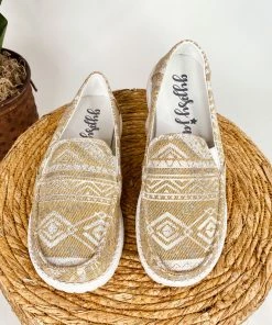 Gypsy Jazz Aztec Sneaker In Natural