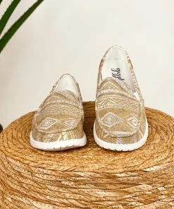 Gypsy Jazz Aztec Sneaker In Natural