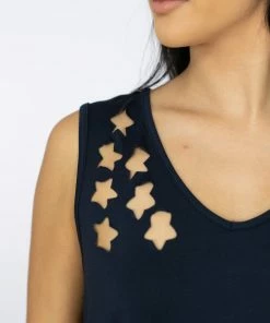 Trendsi Land Of The Free Laser Cut Tank 18 Trendsi Land Of The Free Laser Cut Tank