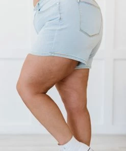 Trendsi Judy Blue Over The Rainbow Full Size Shorts