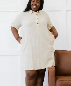 Trendsi Dresses + Skirts + Jumpsuits Iconic Scene Gauze Half Button Dress 18 Trendsi Dresses + Skirts + Jumpsuits Iconic Scene Gauze Half Button Dress