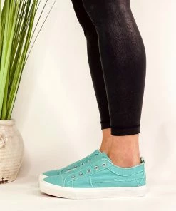 Corkys Babalu Sneaker In Aqua Apparel