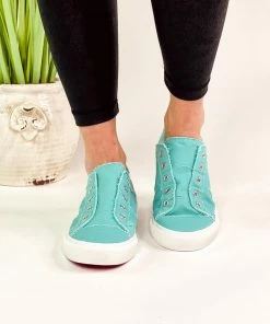Corkys Babalu Sneaker In Aqua Apparel