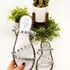 Shu Shop Belara Studded Sandal In Silver