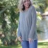Boutique Simplified All The Rage Long Sleeve Top