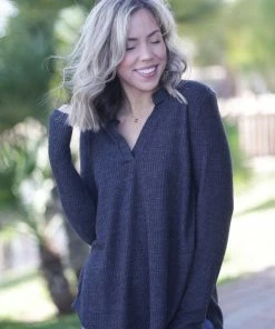 Boutique Simplified Black Thumbhole Gabby