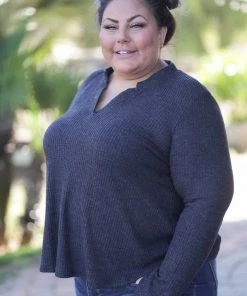 Boutique Simplified Black Thumbhole Gabby