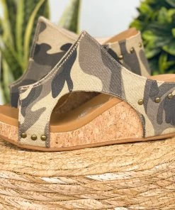 Apparel Very G Besito Wedge In Camo