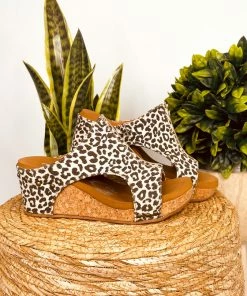 Very G Besito Wedge In Leopard