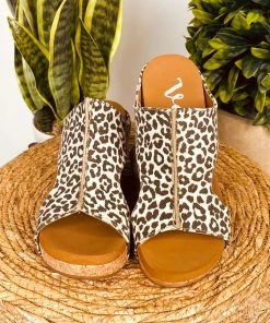Very G Besito Wedge In Leopard
