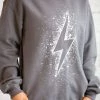 Blume + Co Lighting Splash Graphic Sweatshirt