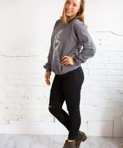 Blume + Co Lighting Splash Graphic Sweatshirt