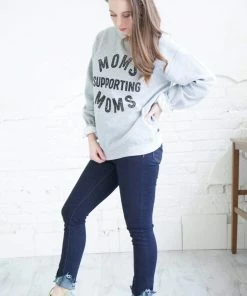 Blume + Co Moms Supporting Moms Graphic Sweatshirt 11 Blume + Co Moms Supporting Moms Graphic Sweatshirt