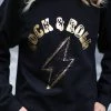 Blume + Co Rock & Roll Gold Foil Sweatshirt Apparel