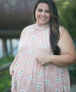 Boutique Simplified Daisy Mae Fall Gingham Babydoll