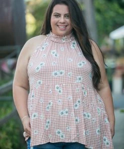 Boutique Simplified Daisy Mae Fall Gingham Babydoll