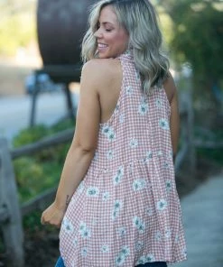 Boutique Simplified Daisy Mae Fall Gingham Babydoll