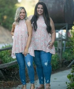 Boutique Simplified Daisy Mae Fall Gingham Babydoll