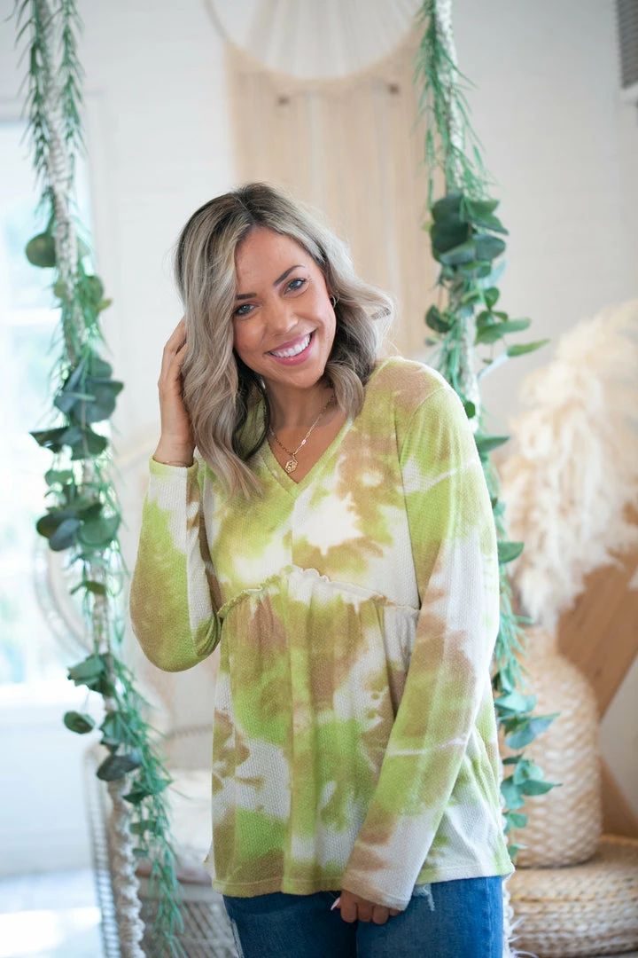 Boutique Simplified Meadowlark Long Sleeve Babydoll 2 Boutique Simplified Meadowlark Long Sleeve Babydoll